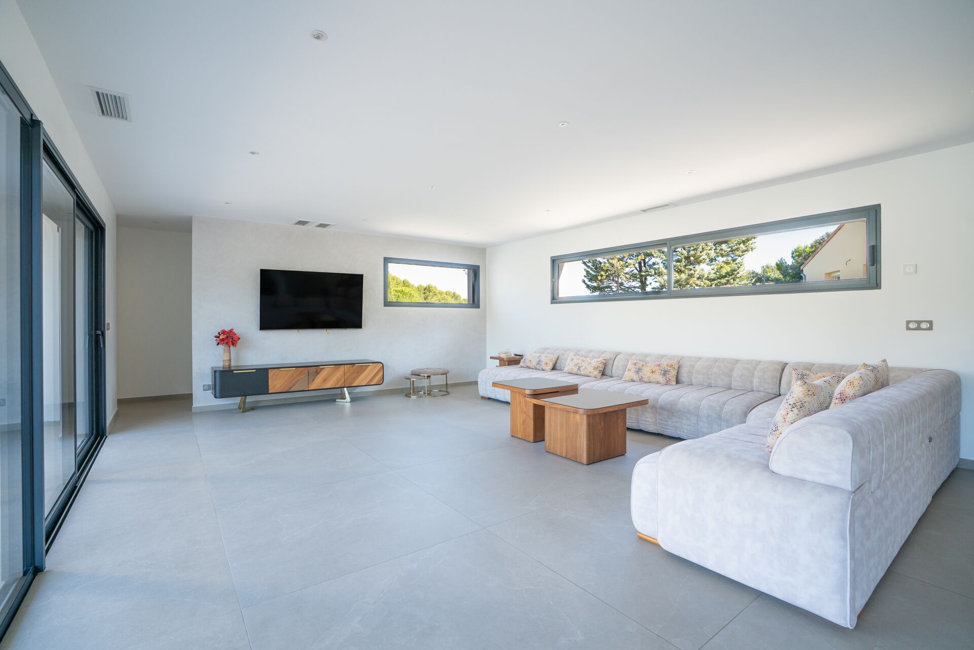 Moderne en comfortabele woonkamer